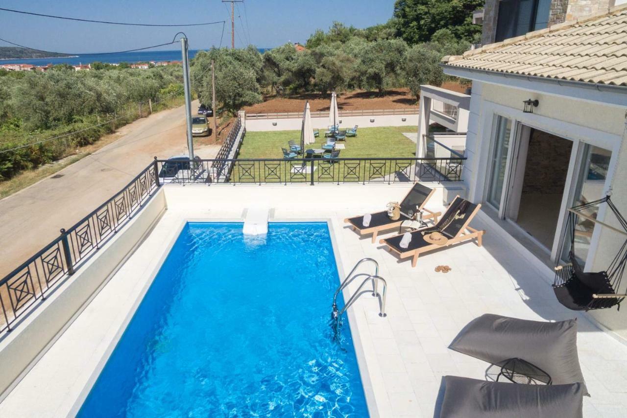 Arsenoi'S Pool Villa Skala Potamia  Exteriör bild