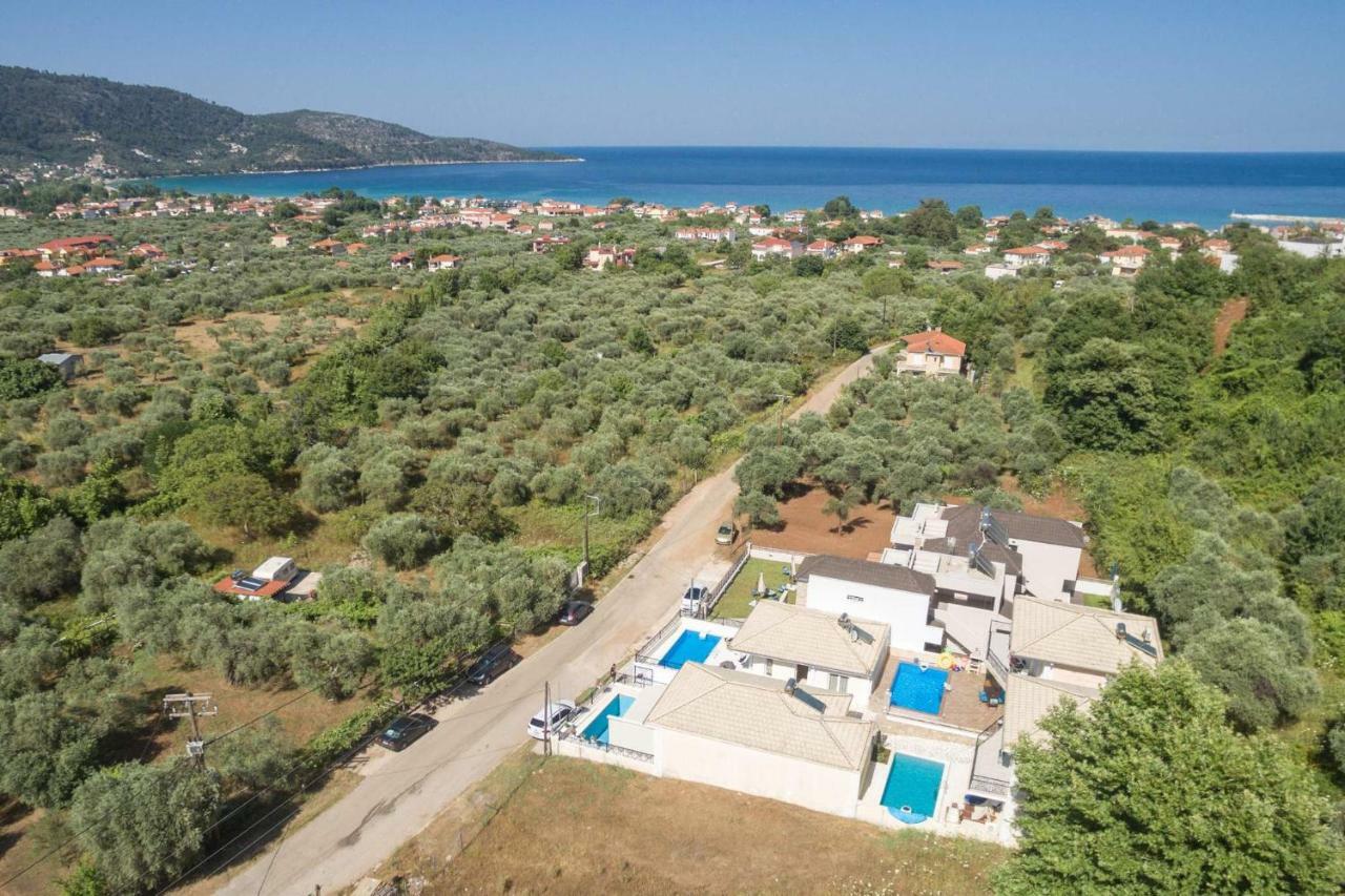 Arsenoi'S Pool Villa Skala Potamia  Exteriör bild