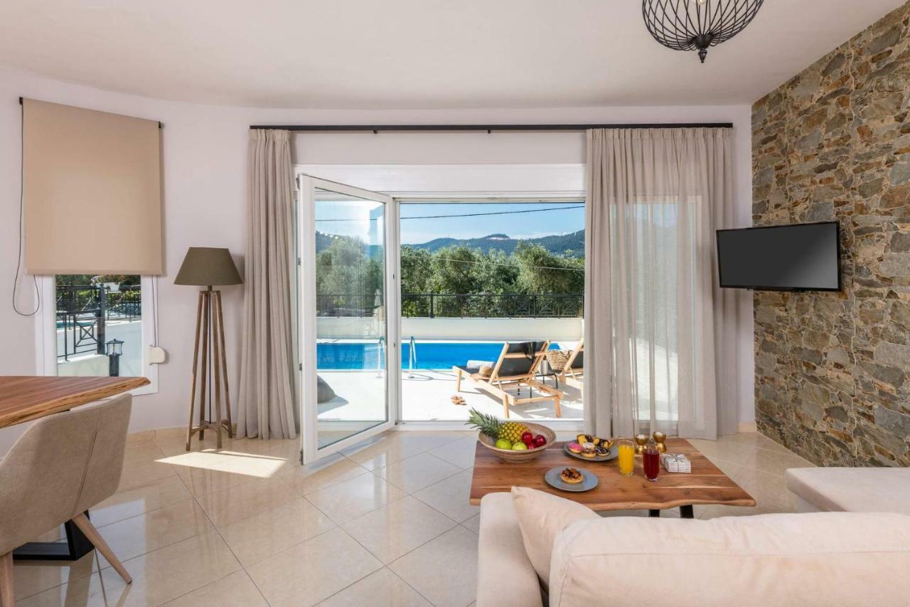Arsenoi'S Pool Villa Skala Potamia  Exteriör bild
