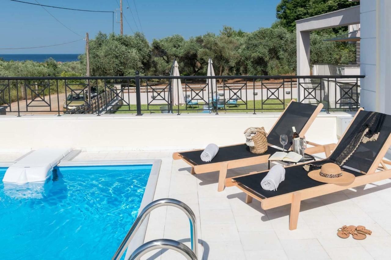 Arsenoi'S Pool Villa Skala Potamia  Exteriör bild