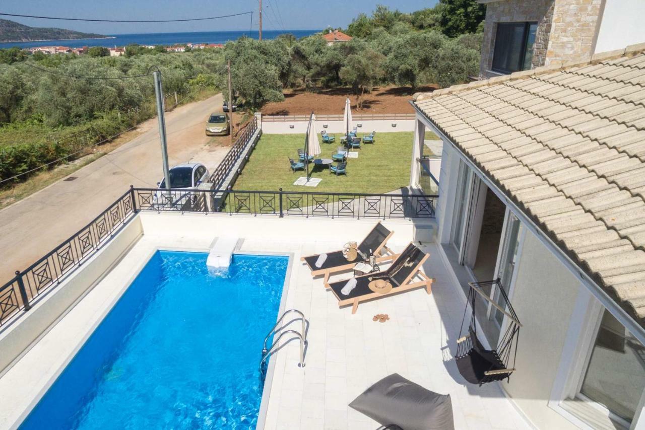 Arsenoi'S Pool Villa Skala Potamia  Exteriör bild