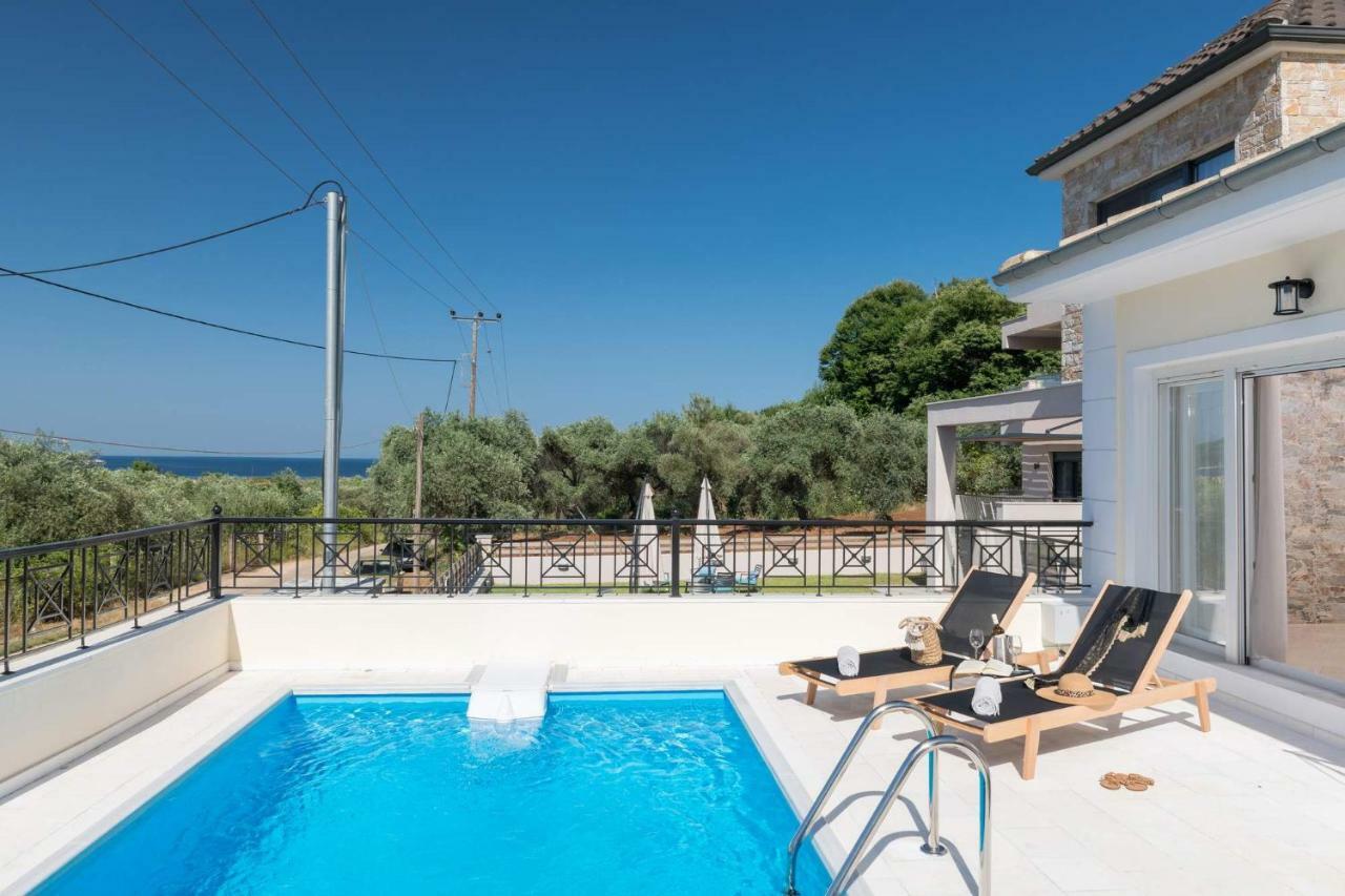 Arsenoi'S Pool Villa Skala Potamia  Exteriör bild