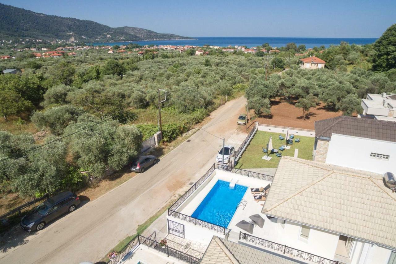 Arsenoi'S Pool Villa Skala Potamia  Exteriör bild