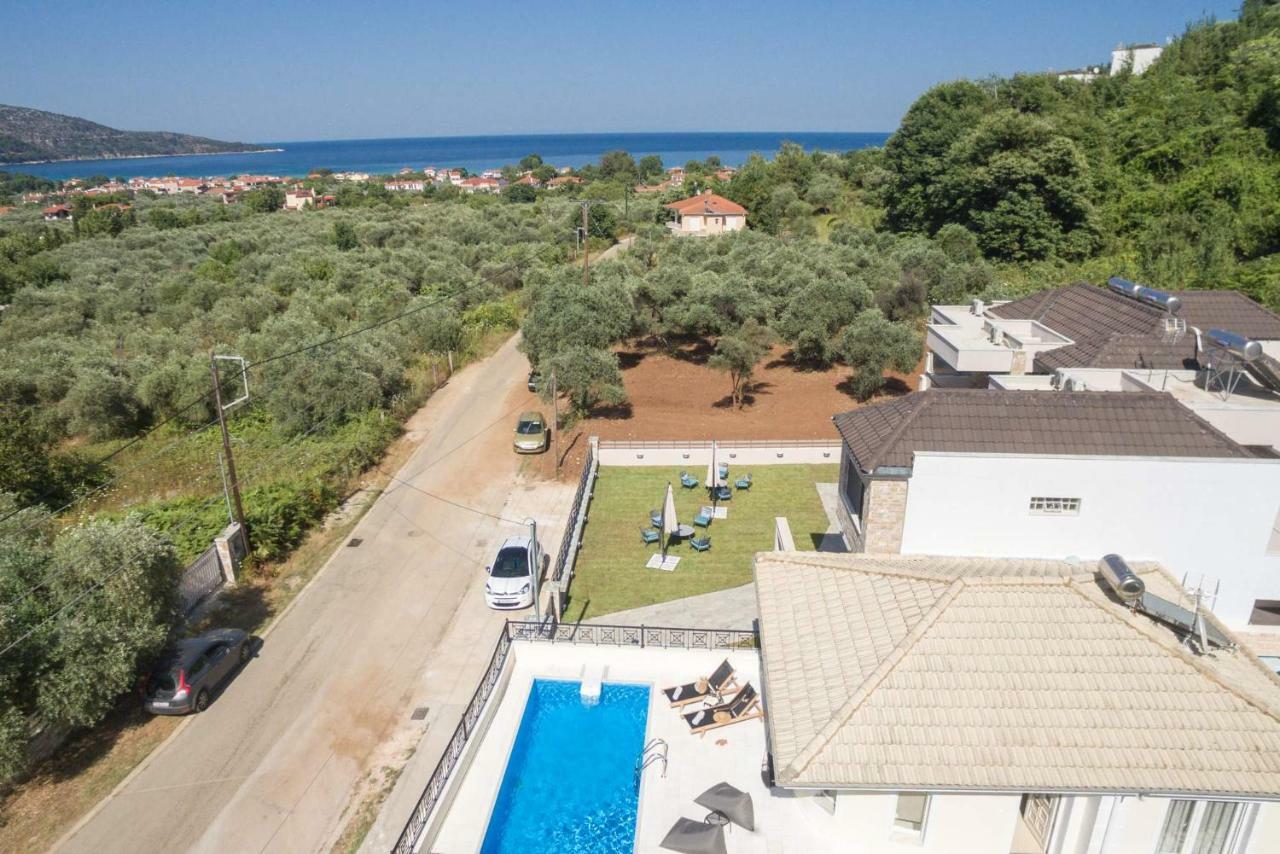 Arsenoi'S Pool Villa Skala Potamia  Exteriör bild